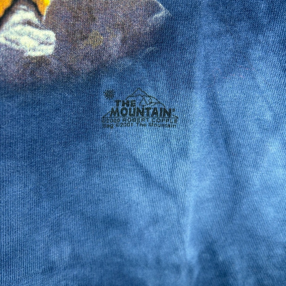 The Mountain 2001 Patriotic American Flag Bald Eagle Graphic Tee Size XL Kids - Picture 5 of 5